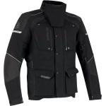 Vestes de moto  Bering noires en toile imperméables Taille 3 XL en promo 