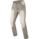 Jeans droits Bering gris stretch Taille 3 XL en promo 