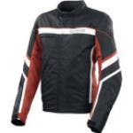 Vestes de moto  Bering rouges en shoftshell imperméables Taille 3 XL 