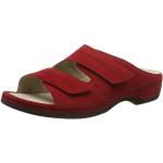 Chaussures montantes Berkemann rouges en cuir avec semelles amovibles Pointure 42,5 look fashion 