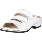 Sandales Berkemann blanches en cuir avec semelles amovibles Pointure 40 look fashion pour femme 