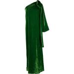 Bernadette robe longue Nel à design asymétrique à une épaule - Vert