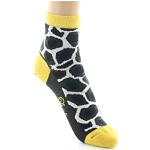 Berthe BASL18.3 Chaussettes courtes pour femme avec taches de girafe Taille 35/38, multicolore