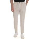 Pantalons à pinces Berwich blancs en lyocell éco-responsable Taille 3 XL pour homme 