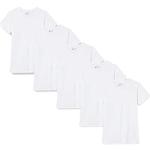 Berydale T-shirt pour le sport et les loisirs avec un col en V, Femmes, Blanc (lot de 5), M