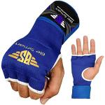 BeSmart Gants rembourrés de gel pour sac de boxe MMA UFC M UK (bleu, taille XL)