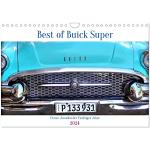 Best of Buick Super - Les joyaux chromés des années cinquante (Calendrier mural 2024 DIN A4 horizontal), CALVENDO calendrier mensuel