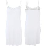 Fonds de robe blancs Taille 3 XL look sexy pour femme 