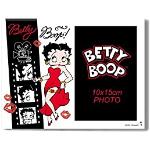Betty Boop - Cadre Photo Pin Up en Verre