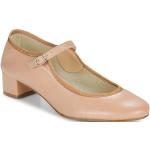 Chaussures casual Betty London beiges en cuir Pointure 41 avec un talon jusqu'à 3cm look casual pour femme en promo 