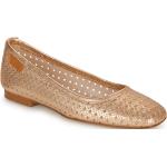 Chaussures casual Betty London dorées en cuir Pointure 38 look casual pour femme en promo 