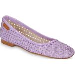 Chaussures casual Betty London violettes en cuir Pointure 39 look casual pour femme en promo 