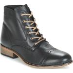 Chaussures Betty London noires en cuir en cuir Pointure 41 avec un talon entre 3 et 5cm pour femme en promo 