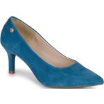 Escarpins Betty London bleus en cuir Pointure 36 pour femme en promo 