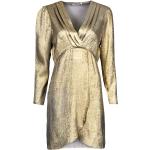 Robes courtes Betty London dorées courtes Taille S pour femme en promo 