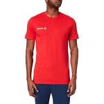 T-shirts Beuchat rouges à manches courtes à manches courtes Taille XL look sportif 