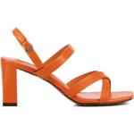 Sandales à talons Bibi Lou orange en cuir Pointure 38 pour femme 