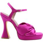 Sandales à talons Bibi Lou violettes en tissu Pointure 37 pour femme 