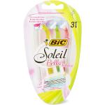 BIC Soleil Bella Colours Rasoirs Jetables 4 Lames Mobiles 3 unités