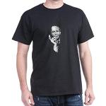 biefang Leonard Cohen 100% Cotton T Shirt Black L