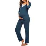 Bienwwow Pyjama de maternité pour femme - Haut et