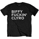Biffy Clyro Men's BCTS05MB01 T-Shirt, Black, Small