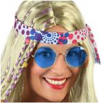 Lunettes de déguisement multicolores  enfant look hippie 