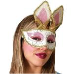 Masques animaux multicolores à motif lapins look fashion 