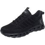Chaussures de randonnée noires en tissu imperméables pour pieds larges Pointure 42 look fashion pour homme 