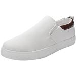 Chaussures casual blanches en toile Pointure 41 look casual pour homme 