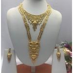 Colliers de mariée dorés en plaqué Or indiens look asiatique 
