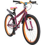 Vélos orange en aluminium enfant 24 pouces 