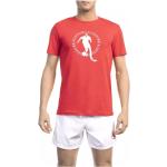 T-shirts Bikkembergs rouges Taille XXL look casual 