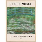 Bildverkstad Claude Monet -Japanese Footbridge 1899 Poster (30x40 cm)