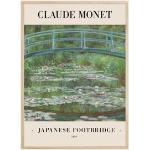 Bildverkstad Claude Monet -Japanese Footbridge 1899 Poster (50x70 cm)
