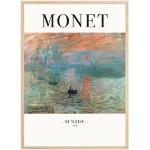 Bildverkstad Claude Monet -Sunrise 1872 Poster (50x70 cm)