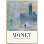 Bildverkstad Claude Monet -The Houses of Parliament Poster (50x70 cm)