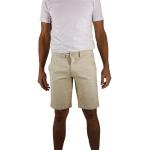 Bermudas Billtornade beiges en coton Taille XL classiques pour homme 