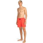 Shorts de bain Billabong rouges Taille M look fashion pour homme 