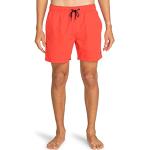 Shorts de sport Billabong rouges en polyester Taille L pour homme 