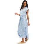 BILLABONG Women's Lovely Ways Button Front Midi Dress Casual, Sweet Blue, Medium