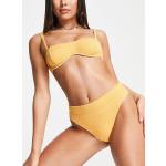 Bas de bikini saison été Billabong orange Taille XS pour femme en promo 