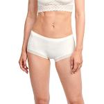 Shorties en dentelle Billet Doux blancs en dentelle oeko-tex inspirations zen Taille XS look fashion pour femme en promo 