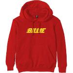 Billie Eilish Sweat-Shirt À Capuche Racer Logo Nouveau Officiel Unisex Rouge Size M