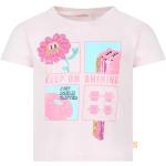 T-shirts à col rond Billieblush roses bio lavable en machine Taille 10 ans pour fille de la boutique en ligne Miinto.fr avec livraison gratuite 