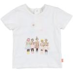 T-shirts à col rond Billieblush blanc d'ivoire en coton Taille 9 ans pour fille de la boutique en ligne Yoox.com avec livraison gratuite 