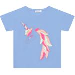 T-shirts Billieblush bleus enfant en promo 