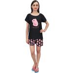 Bimba Tee-Shirt Et Short De Nuit pour Femme Pig Pattern Nightwear 2 Pieces Set - 38