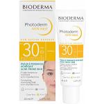 Crèmes solaires Bioderma Photoderm hypoallergéniques indice 30 d'origine française sans paraben 30 ml pour le visage pour peaux mixtes pour enfant 