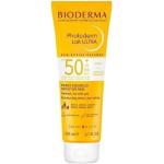 Crèmes solaires Bioderma Photoderm d'origine française à la glycérine 200 ml pour le visage pour peaux sensibles texture lait pour enfant 